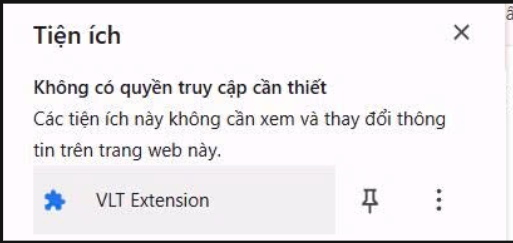 Pin extension to toolbar