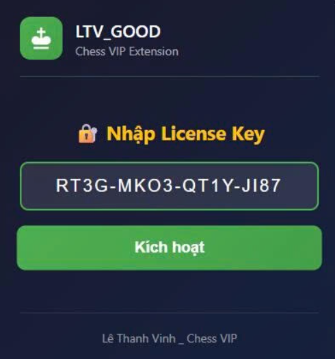 Enter license key
