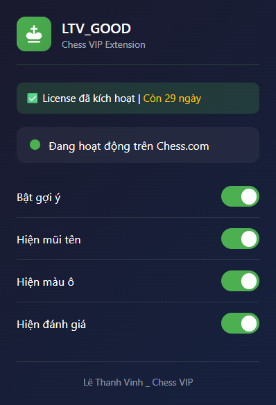 Extension activated successfully